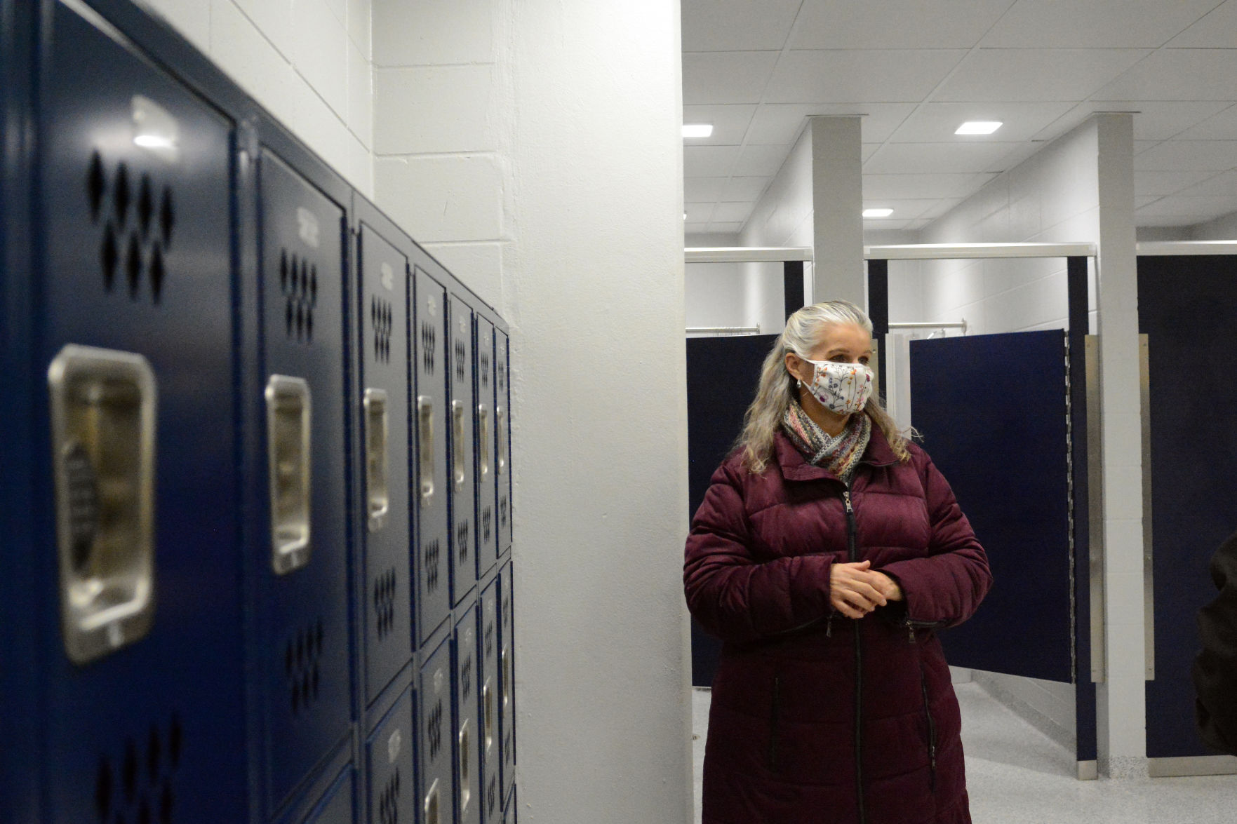 Tour of Jack Young Middle School construction, Dec. 7